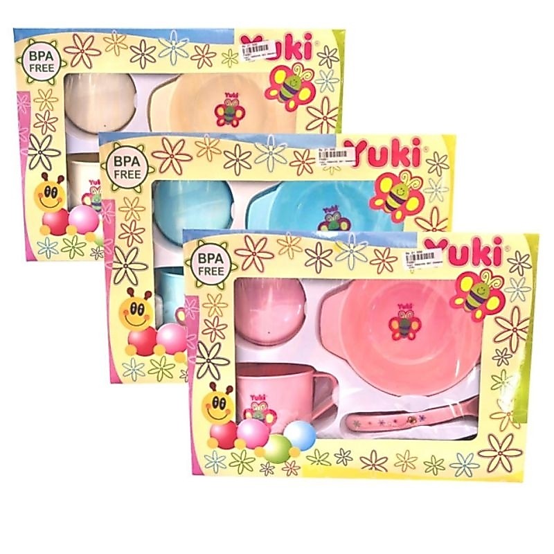 YUKI FEEDING SET MANGKOK 4IN1