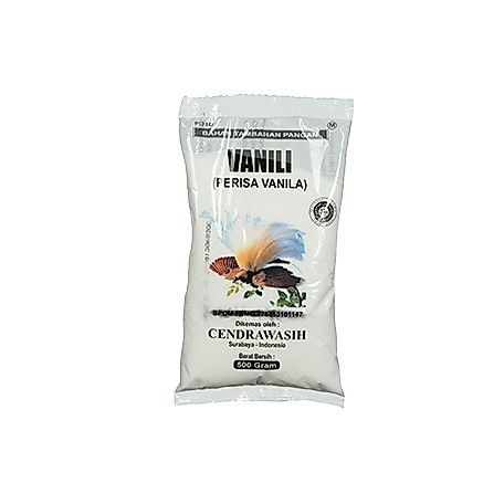 vanilli/vanili/vanilie/vanila bubuk cendrawasih 500gr