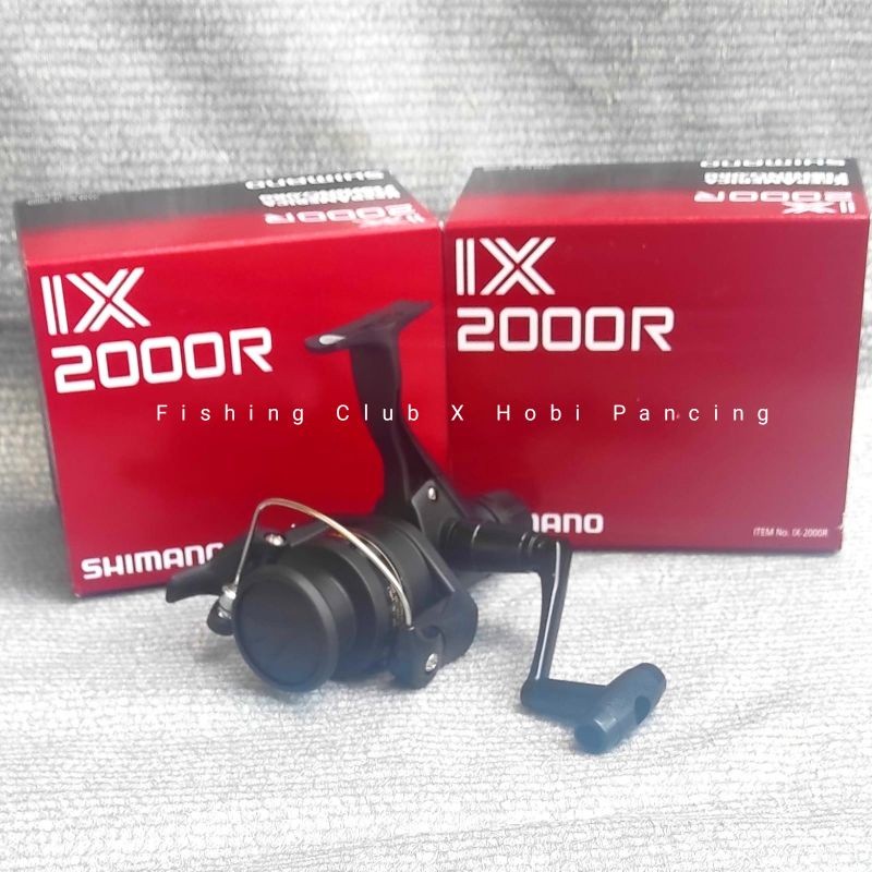 PROMO TERBATAS Reel Shimano IX 1000R, IX 2000 R, IX 4000 R Limited Edition Full Black Rear Drag Syst