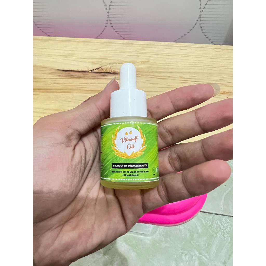 Vita Soft Oil Serum Penghilang Bekas Luka Alami | Minyak Koreng Korengan