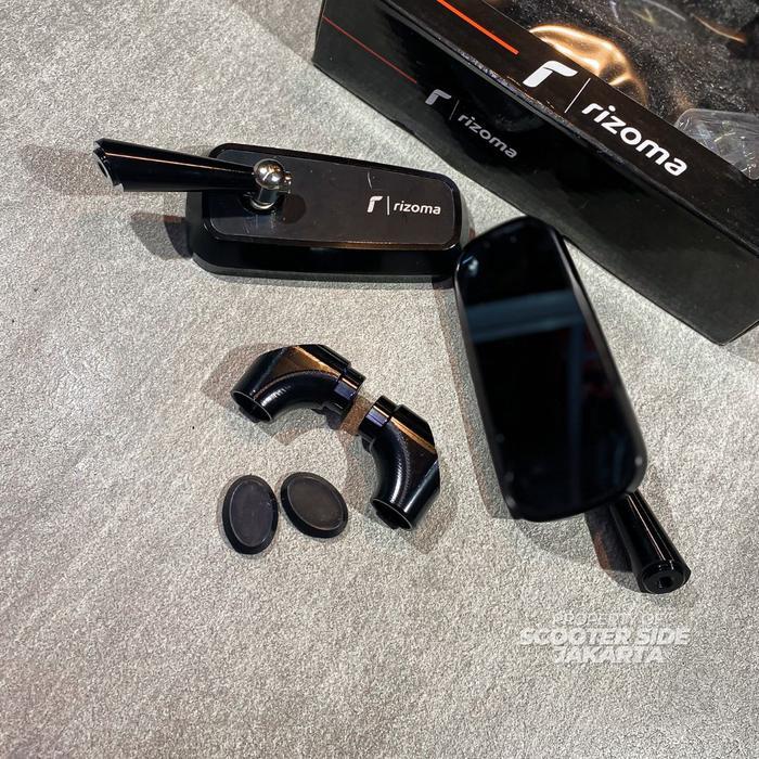 Rizoma Spion H2C Universal Vespa Sprint Primavera GTS S LX LXV - Hitam