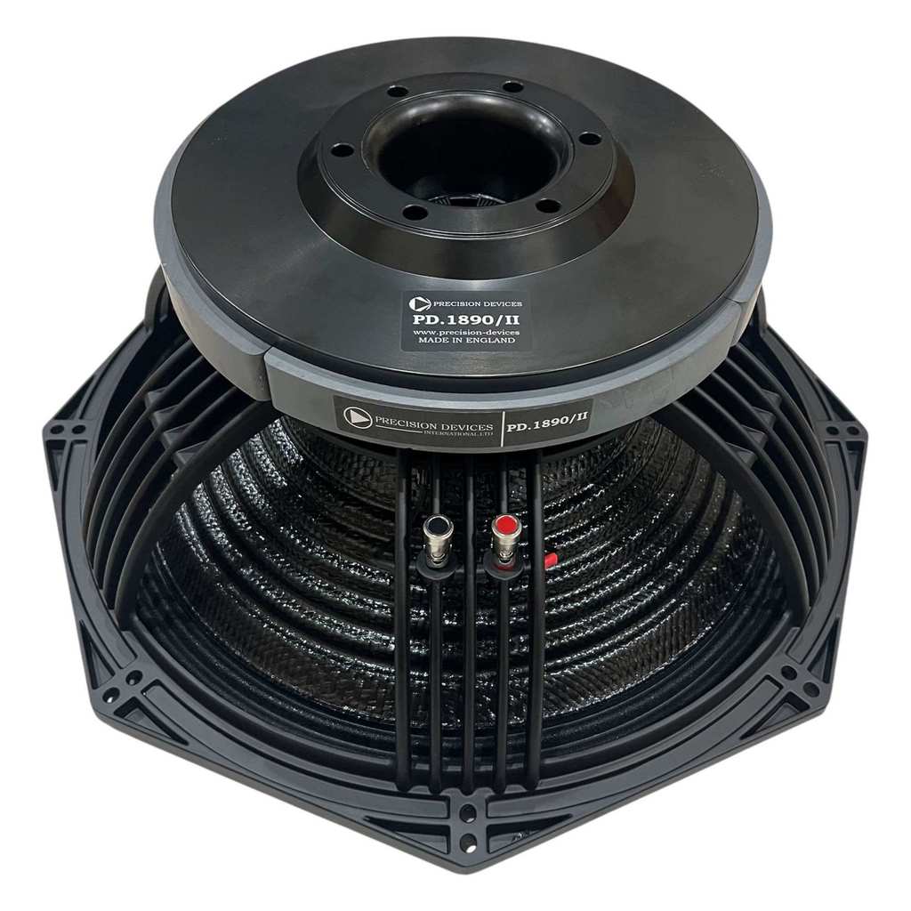SPEAKER KOMPONEN PD1890 PD 1890 CARBON 18 INCH DAUN CARBON SUBWOOFER