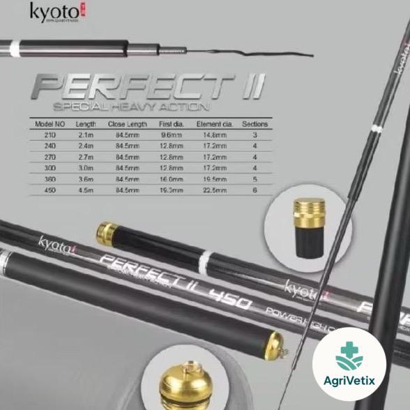 Joran Tegek Kyoto Perfect II 360 450 Kamu Ringan Like Oyama Tenka - 360