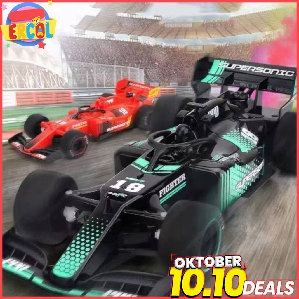 MAINAN ANAK MOBIL REMOTE CONTROL F1 SPRAY  / RC MOBIL F1 SPRAY BALAP
