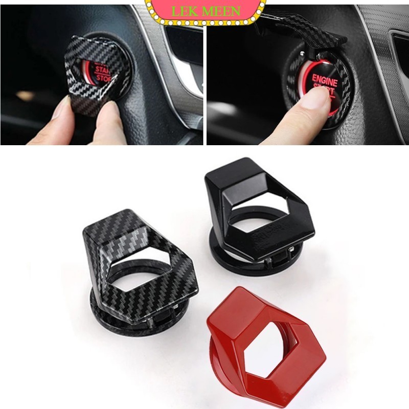 lekmeen- Cover Button Start Stop Engine Penutup Tombol Start Stop Mobil Cover Engine Start Stop Engi