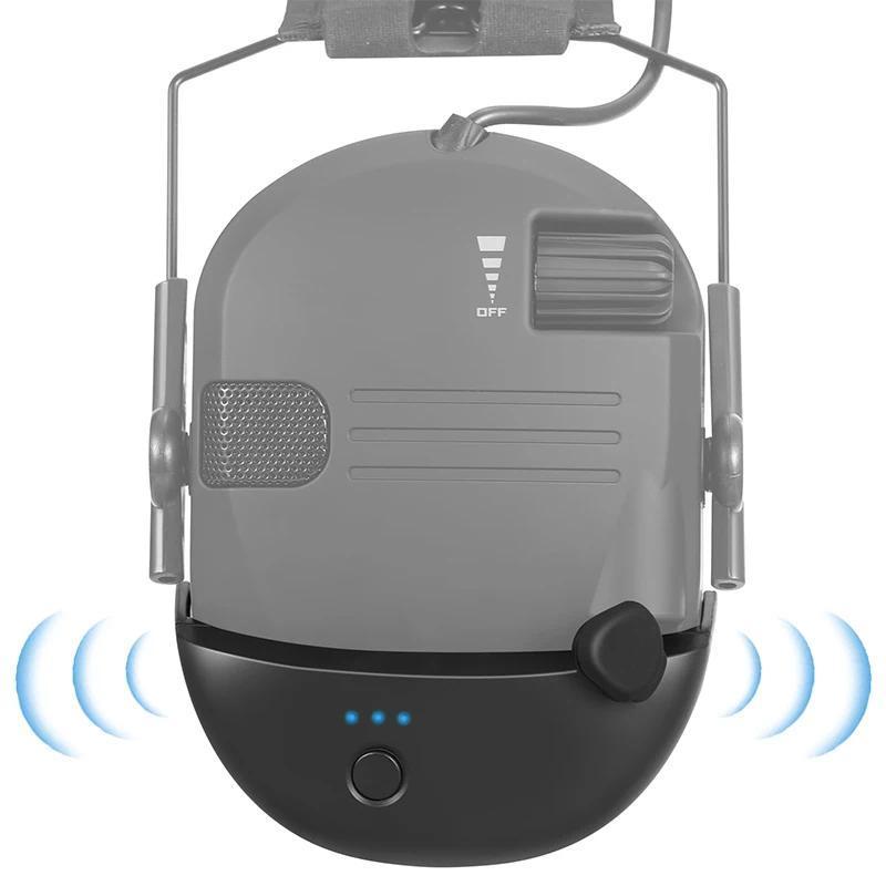 W1 Wire-controlled Headphone Bluetooth Adapter For WK Series Converter To Wireless Earmuffs Converte