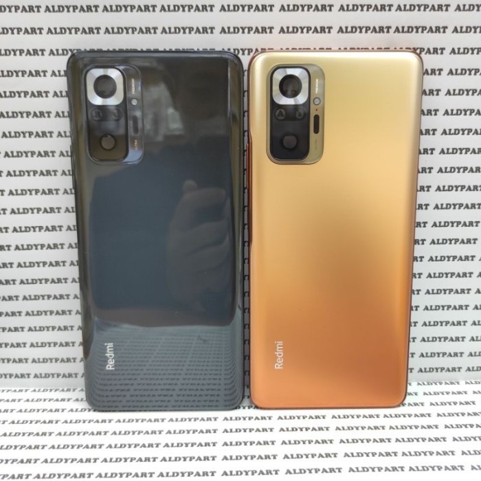 BackDoor BackCover Casing Housing Fullset Xiaomi Redmi Note 10 Pro ori kaca (Cod)