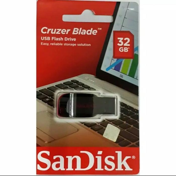 Flashdisk Sandisk Cruzer Blade 32GB