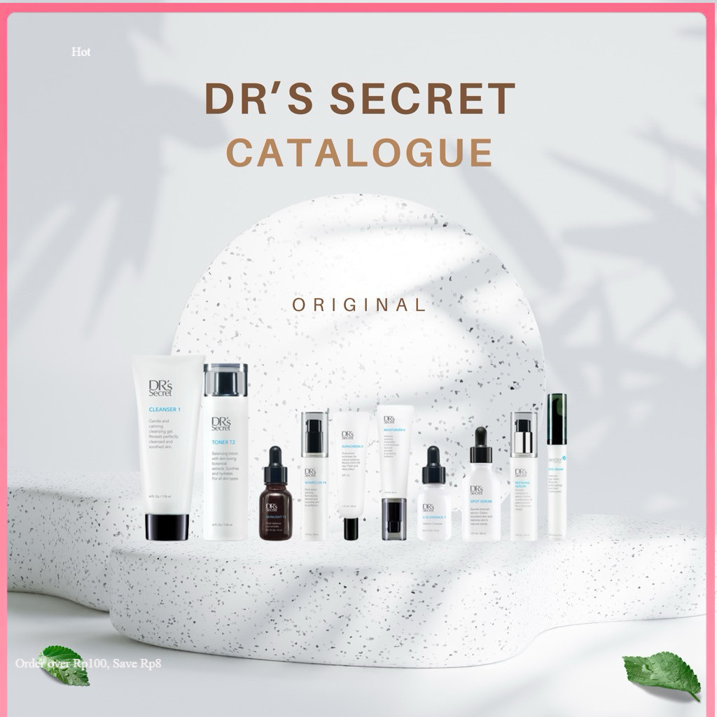 ( JANUARI HARGA NAIK ) DR SECRET SKINCARE - DRs Secret (100% ORIGINAL)