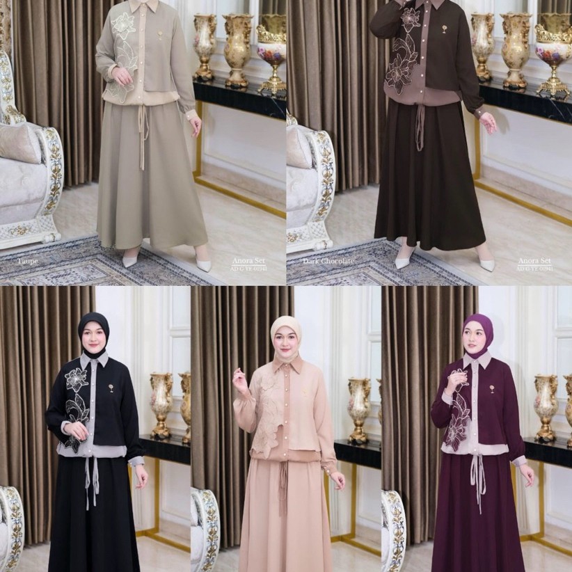 READY ANORA SET ROK TERBARU NINOS DESIGN ORIGINAL