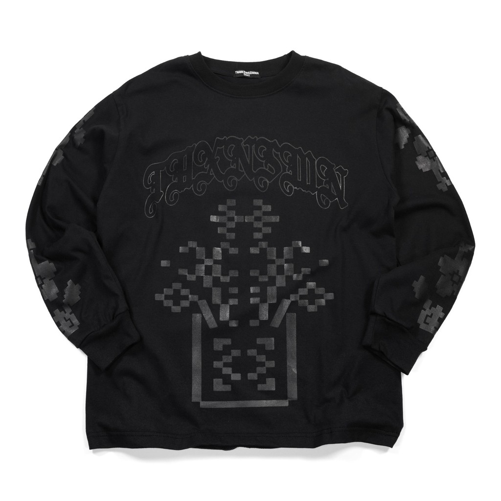 Longsleeve Demelza Black Thanksinsomnia