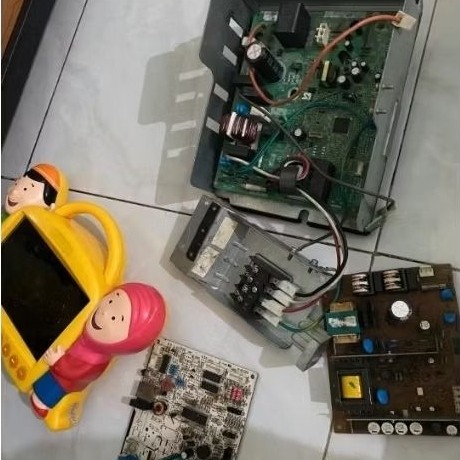 Modul AC dan Dalaman mesin PS 2 rusak borongan