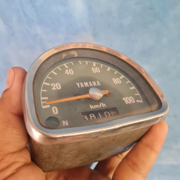 speedometer yamaha v75 v80 second original