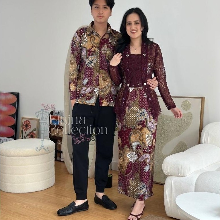 ORIGINAL [ELAINA COLLECTION] DRESS LIORA ONE SET (PREMIUM) M-L-XL / DRESS PESTA / DRESS ACARA NATAL 