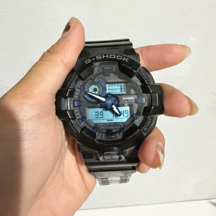Casio G Shock GA-710B-1A2DR Men Blue Digital