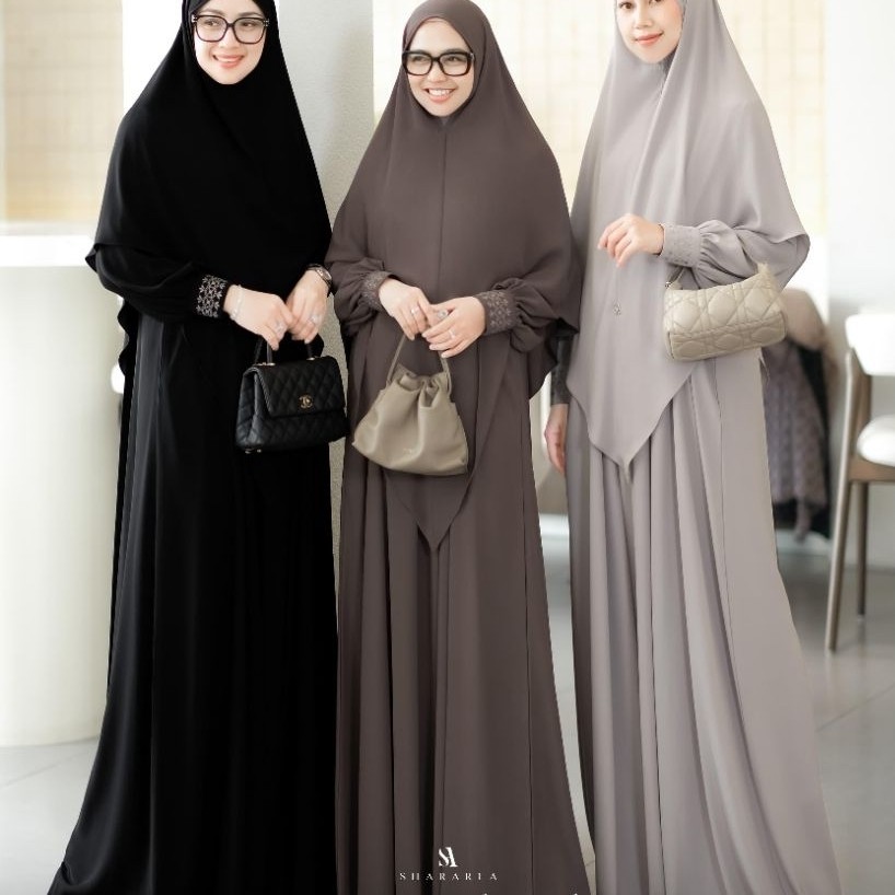 AYANA SET EMBROIDERY ( SET SYARI ) BY SHARAREA_ORIGINAL