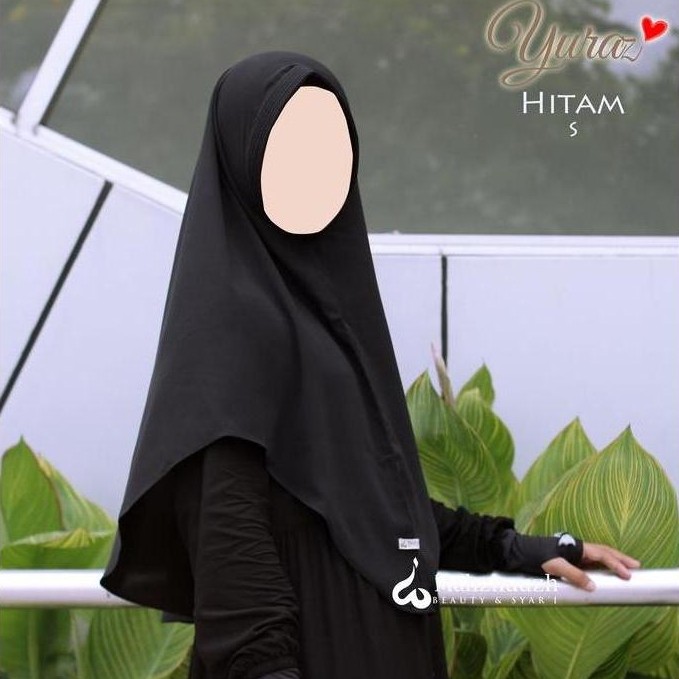 Chiusura- Yuraz Pad Anthem Khimar Cutting V Kerudung Bergo Wolfis Premium Mahzhuuzh Khimar Panjang S