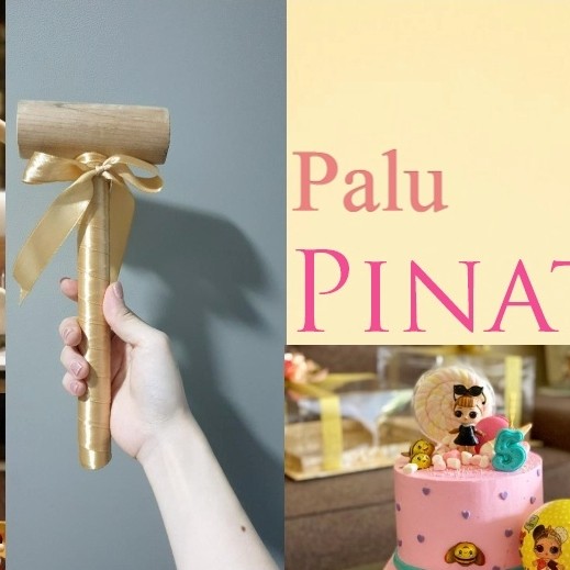 Promo Palu Pinata Palu Kayu Palu Karet Palu Ulang Tahun Pinata Pukul Pemukul Cake