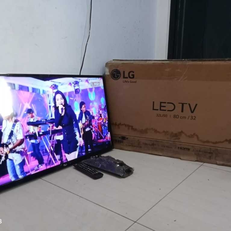 TV LED LG DIGITAL 32 INC SIAP PAKAI TANPA STB KONDISI BEKAS MASIH SEGEL (7341)