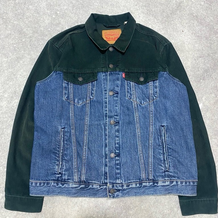 Levi’s trucker denim corduroy jacket