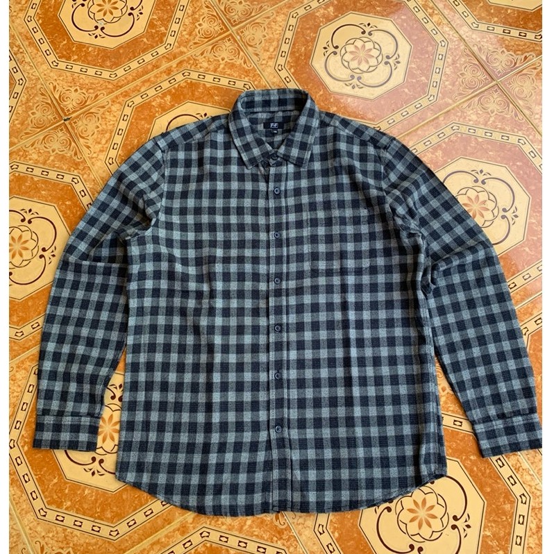 kemeja flanel pria F2F size 110
