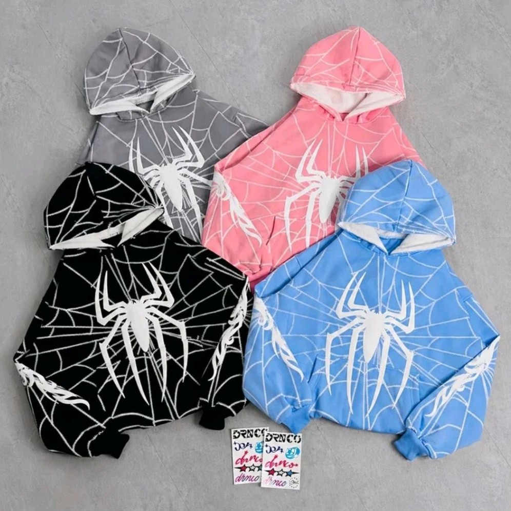 HOODIE BOXY SPYDER VERSIONS FULL PRINT FOAMING HOODIE LABA LABA