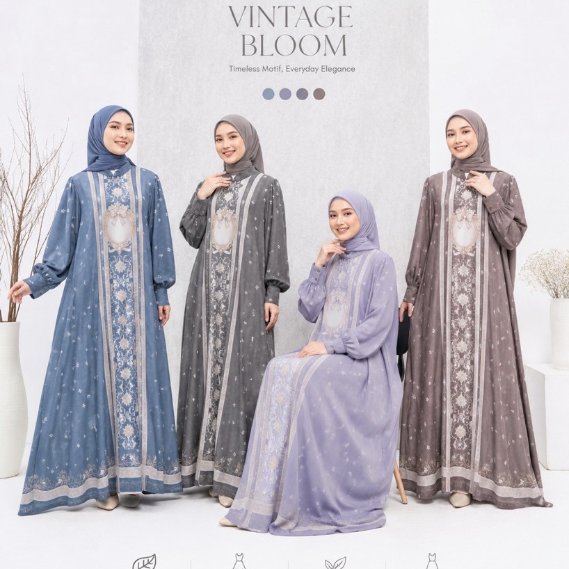 Gamis Ceruty Ld besar by juragan gamis by pastello