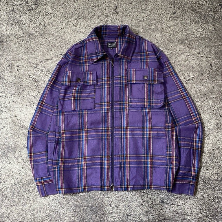 PLAID FLANEL JACKET