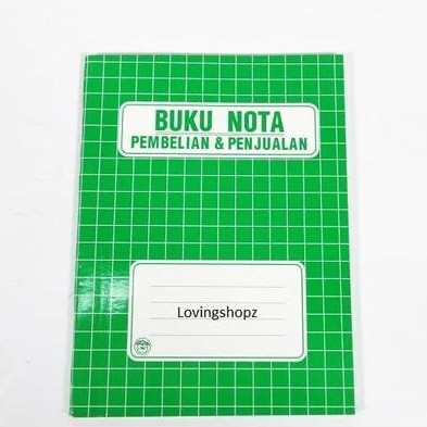 Buku Nota Pembelian & Penjualan