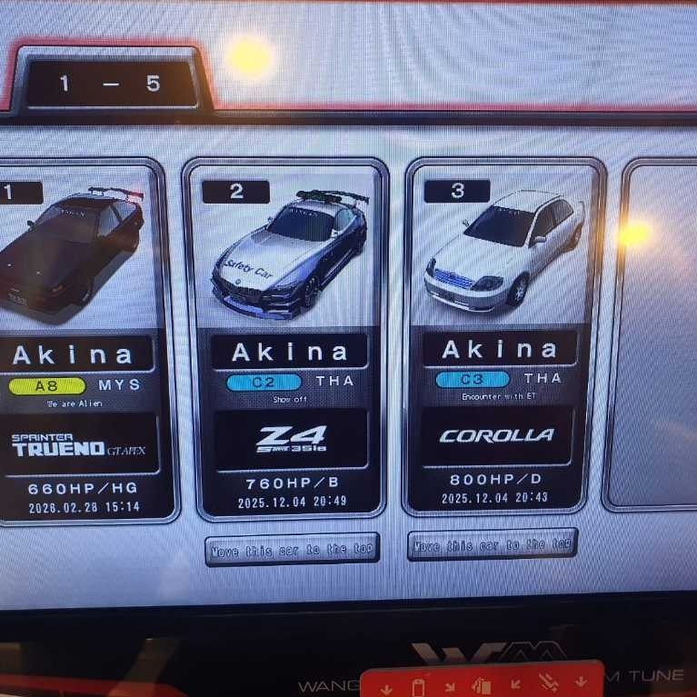 Banapassport Wangan Midnight Maximum Tune 6rr Data Panda Trueno AE86 VS 3rd Grade + 1 Fulltune Ticke