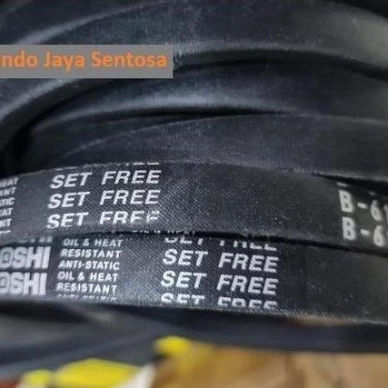 Vanbelt talikipas V belt MITSUBOSHI B 61 , B61 atau B-61