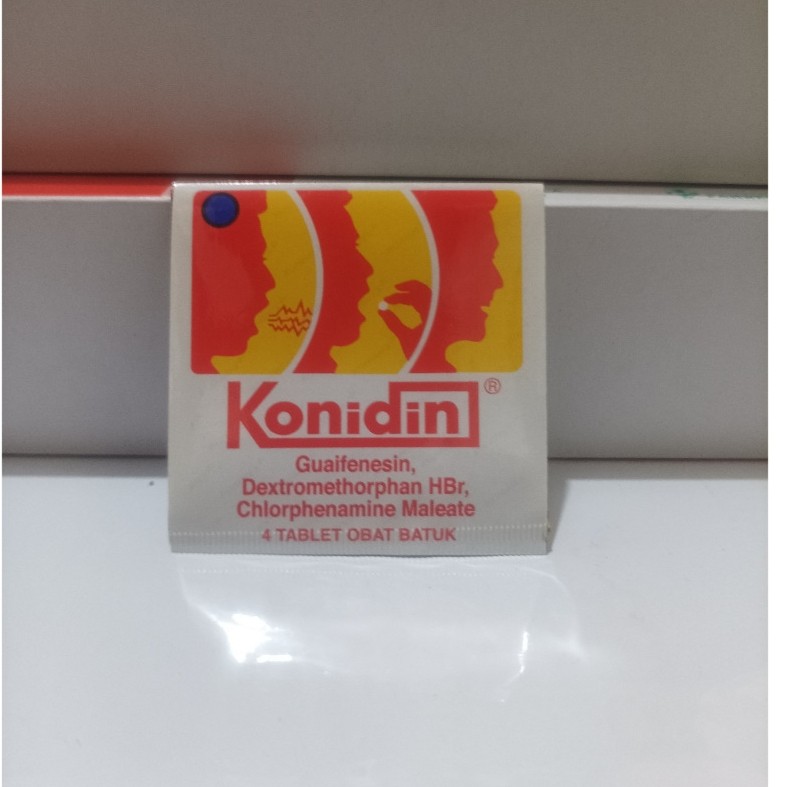 Konidin tablet harga per 2 strip obat untuk batuk kering dan alergi