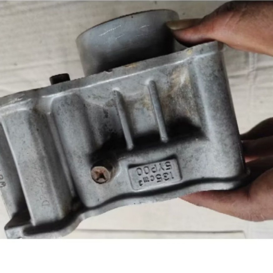 Blok Seher Piston Boring Jupiter Mx New / Mx Old 135cc Liner Besi Original Copotan
