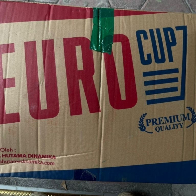 Euro Slim 22oz / Hokka ku 22oz slim/ Hokka ku 18oz slim /Cup Gelas Karton Murah