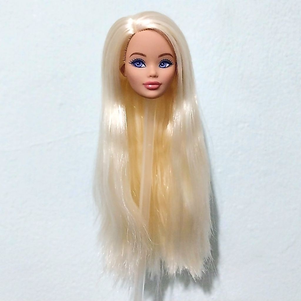 Head Barbie Odile Fashion Playset Kepala Mattel Official Boneka Second Preloved Jadul Collector