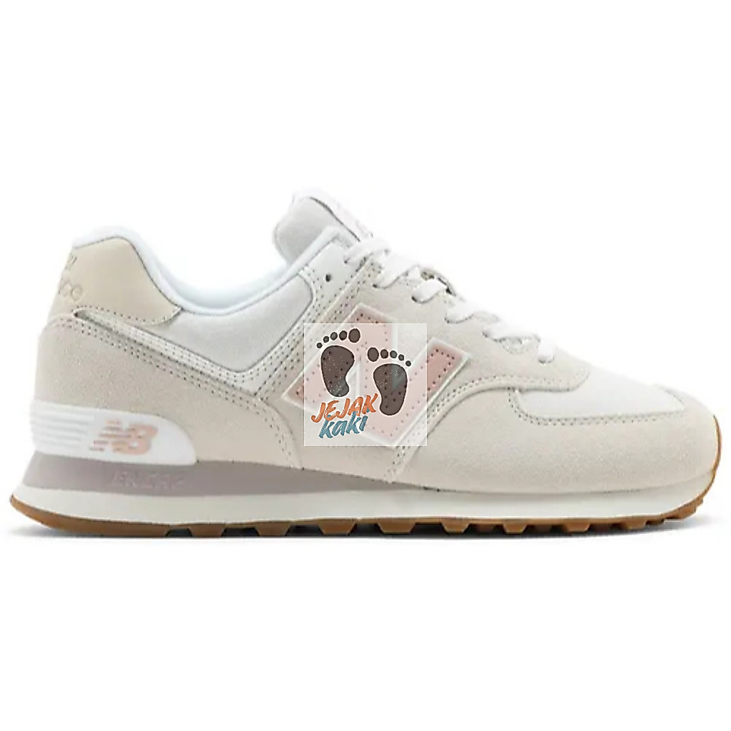 Sepatu Sneakers NB 574 Beige Pink