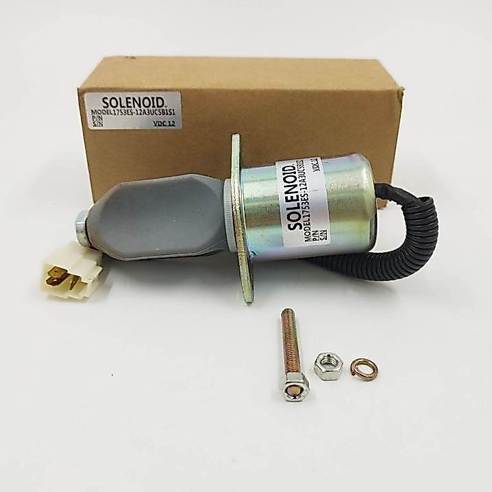 Solenoid Stop Engine - SA-3840 - S1753ES-12A3UC5B1S1 - 119807-77800 - 12V