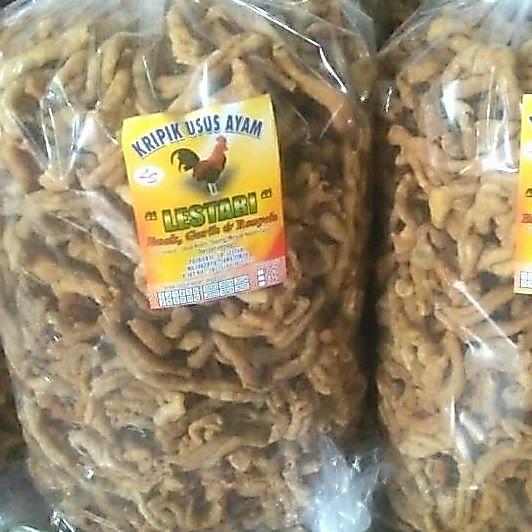2kg LESTARI kripik usus ayam tepung