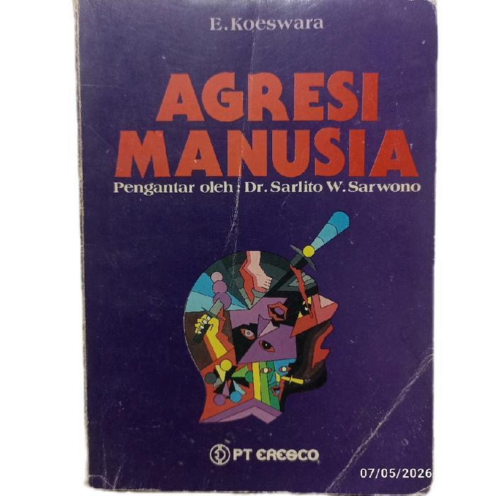 buku agresi manusia 210hal 1988 bagus