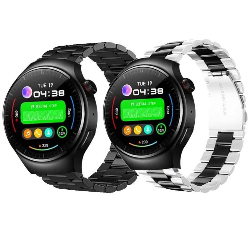 For Zeblaze THOR ULTRA Smart Wat Strap Stainless Steel Wristband Bands for Zeblaze Ares 3 Pro/GTS 3 