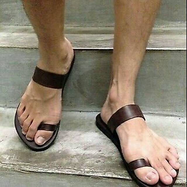 Sendal Pria / Sendal Gladiator Pria / Sendal Pria Kulit
