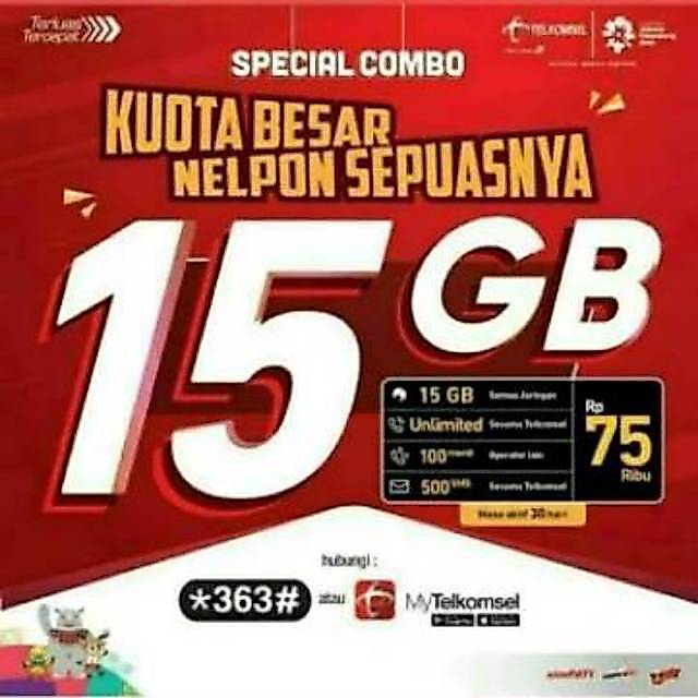 Kartu Internet Murah Sakti Combo 15gb telkomsel. Kartu as madura Sakti Combo 15gb telkomsel