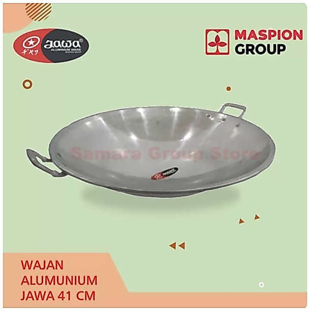 Maspion Wajan 41cm Kilap Jawa – Wajan Anti Lengket Wajan Masak Wajan Alumunium