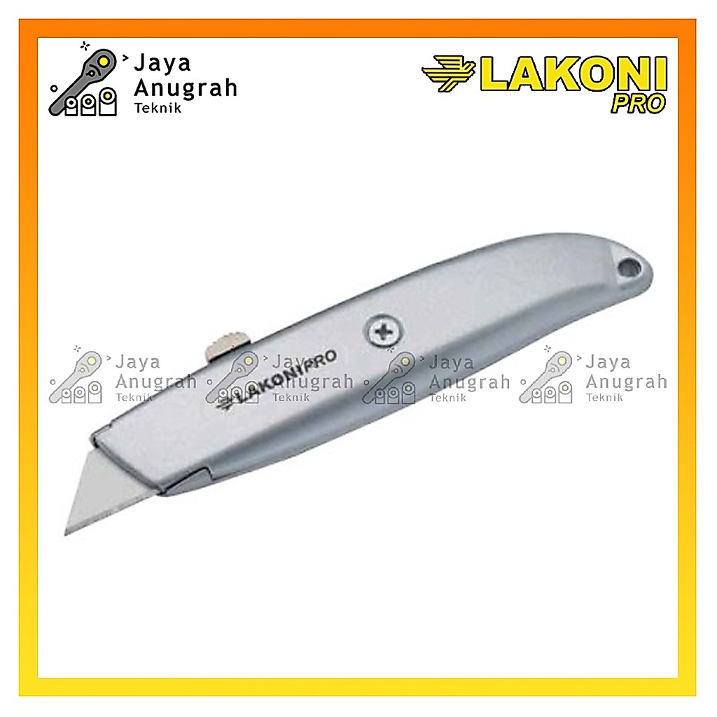 Pisau Cutter Lakoni Jetjo T Type Aluminium 101010 / Pemotong Kertas