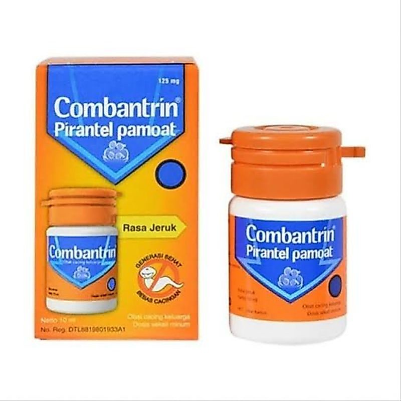 Combantrin Syrup Rasa Jeruk / Combantrin Tablet / Obat Cacing Combantrin