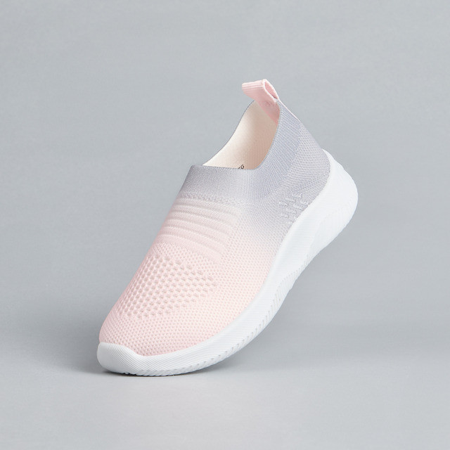 Max Fashions Sepatu Anak Perempuan Ombre Flyknit Slip-On Sneakers
