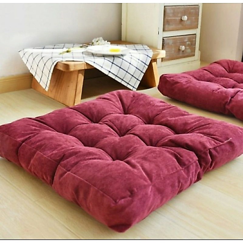 bantal alas duduk panjang/bantal alas costum besar/alas sofa costum