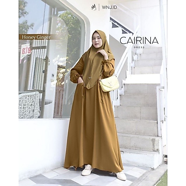 CAIRINA GAMIS DRESS DEWASA BY WNJ