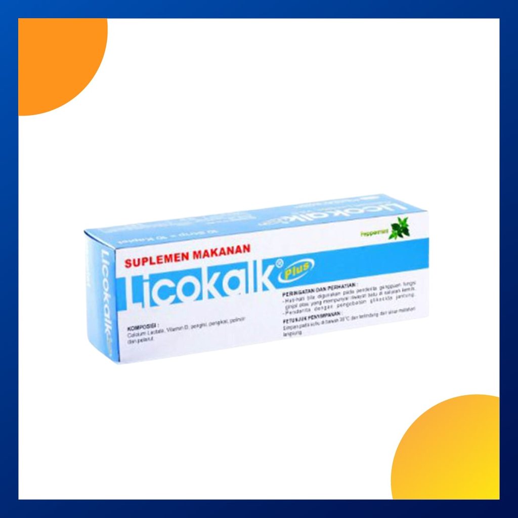 Licokalk Plus Box 100 Kaplet