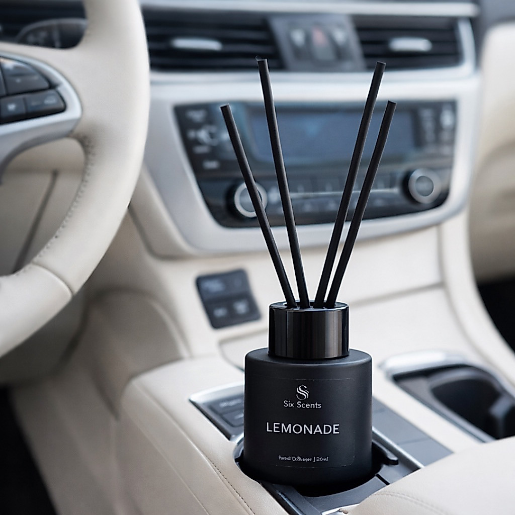 NEW Pengharum Mobil Reed Diffuser 20 ml Car Reed Diffuser Aromatherapy Wangi Tahan Lama